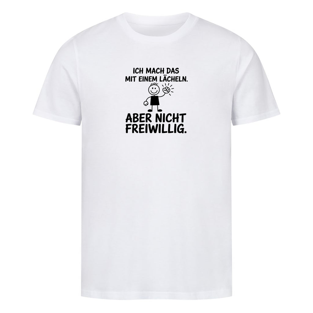 T-Shirt Mit Einem Lächeln, Motivansicht