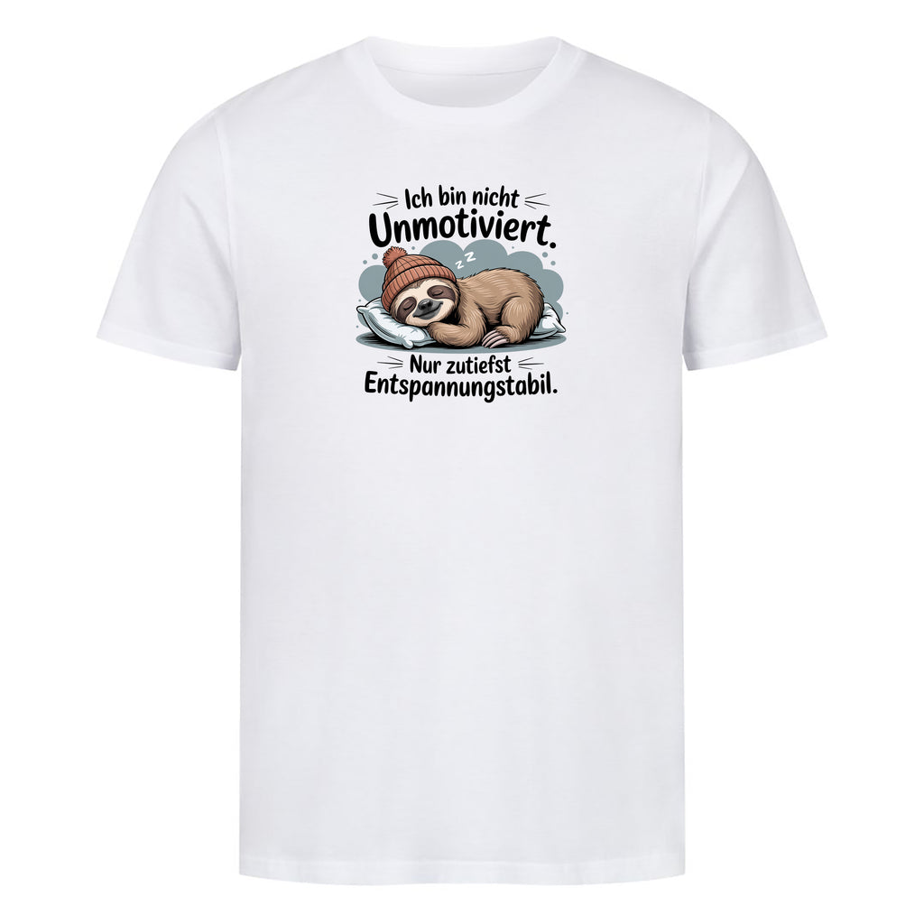 T-Shirt Entspannungsstabil, Motivansicht