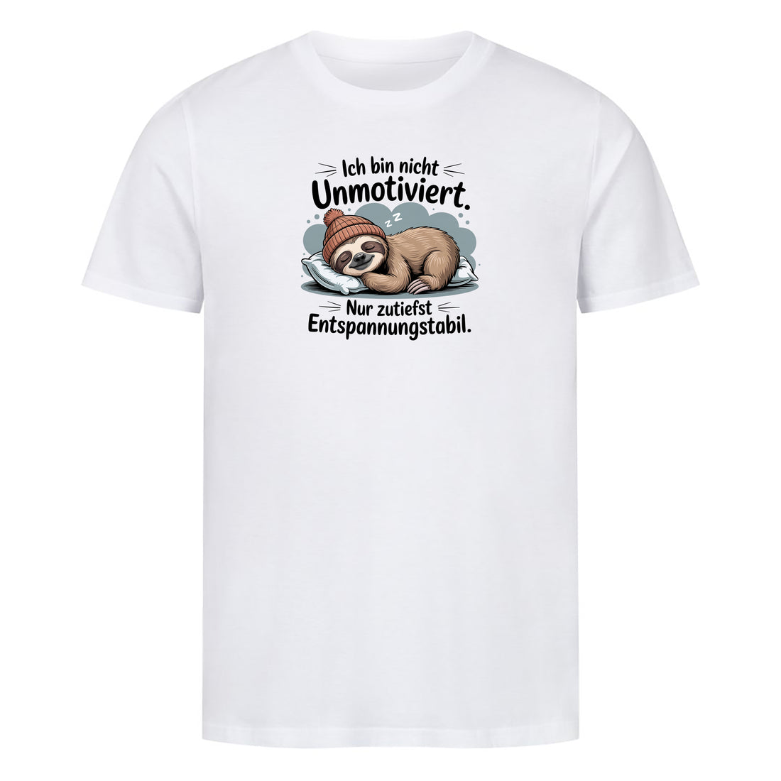 T-Shirt Entspannungsstabil, Motivansicht