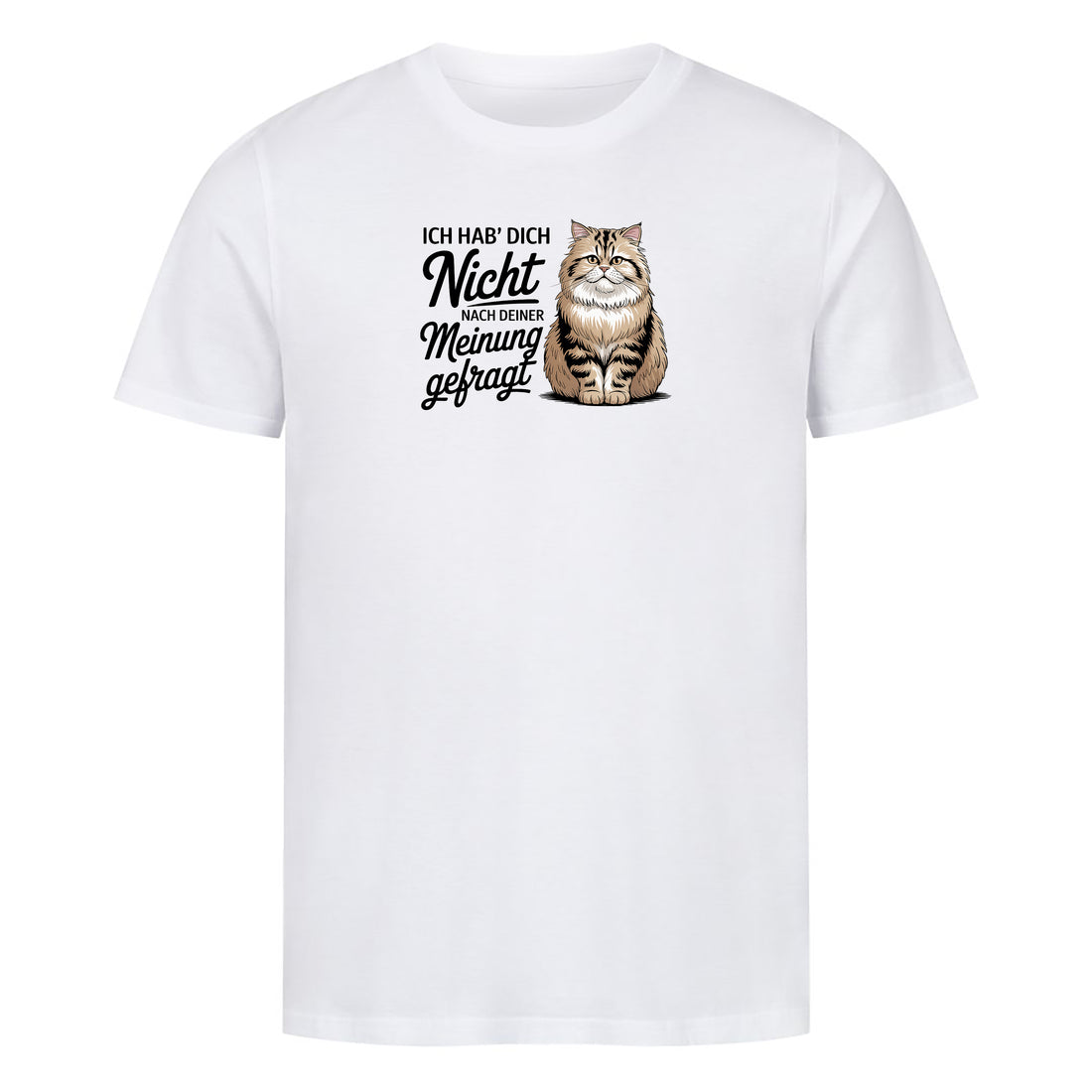 T-Shirt Deine Meinung, Detailansicht