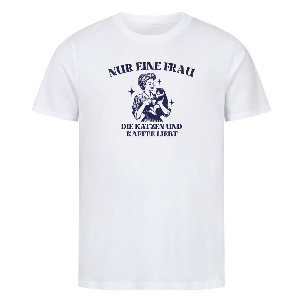 Kaffee und Katzen T-Shirt