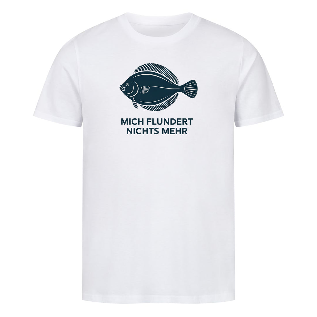 T-Shirt Mich Flundert, Motivansicht