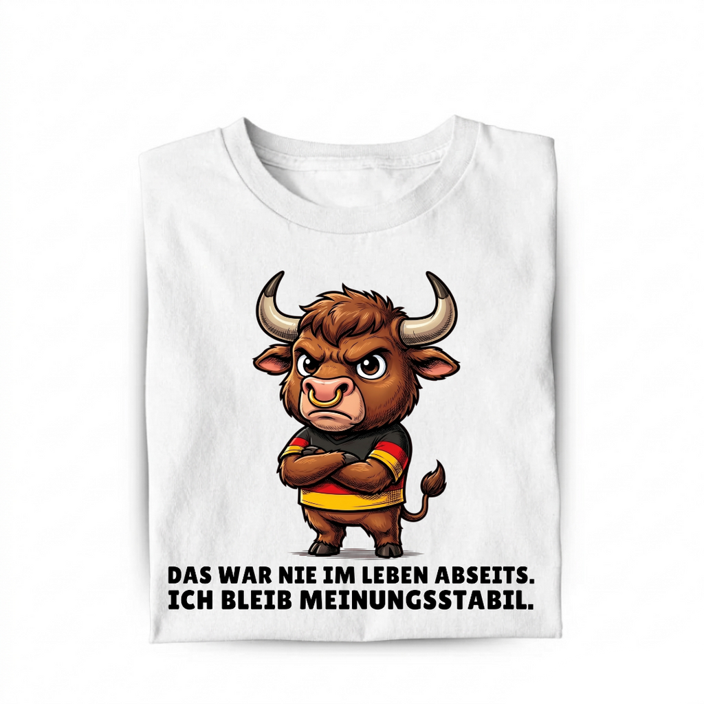 Kein Abseits - Meinungsstabil Bio T-Shirt