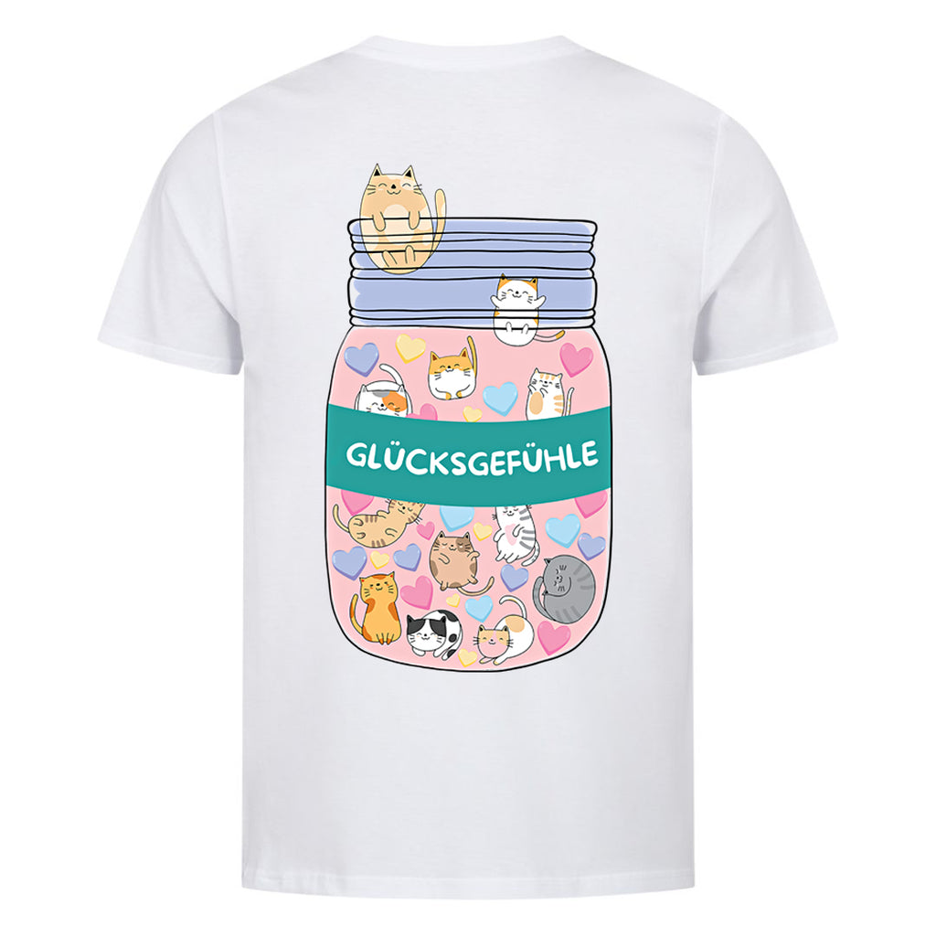 Glücksgefühle T-Shirt BackPrint