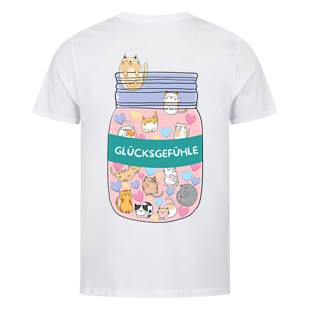 Glücksgefühle T-Shirt BackPrint