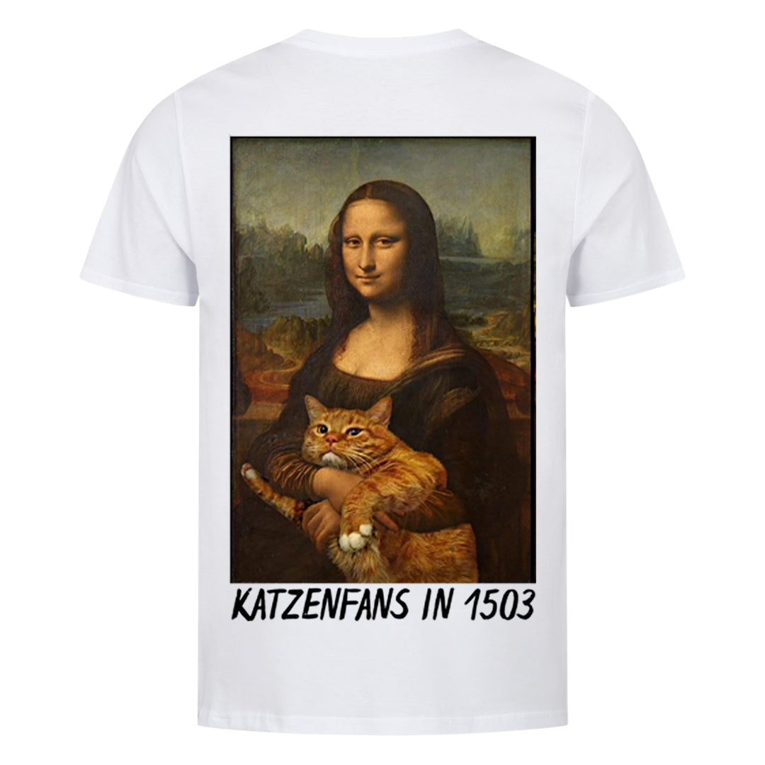 Katzenfans in 1503 T-Shirt BackPrint