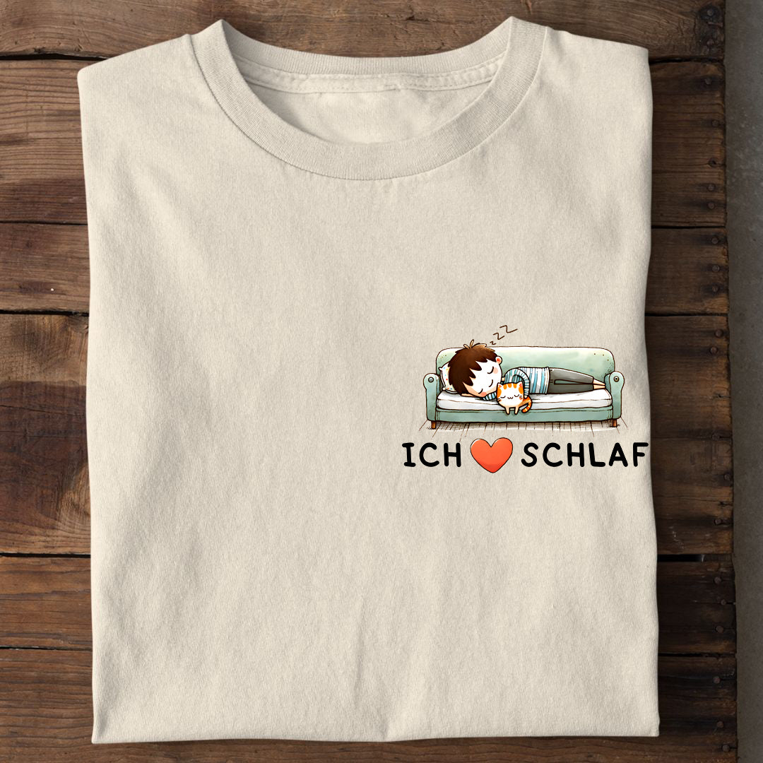 Ich liebe Schlaf T-Shirt