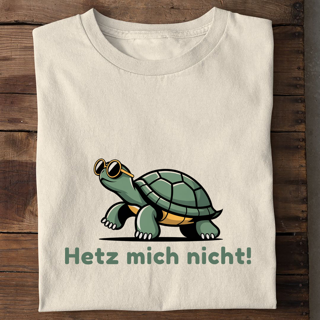 Bio T-Shirt Hetz mich nicht, Seitenansicht