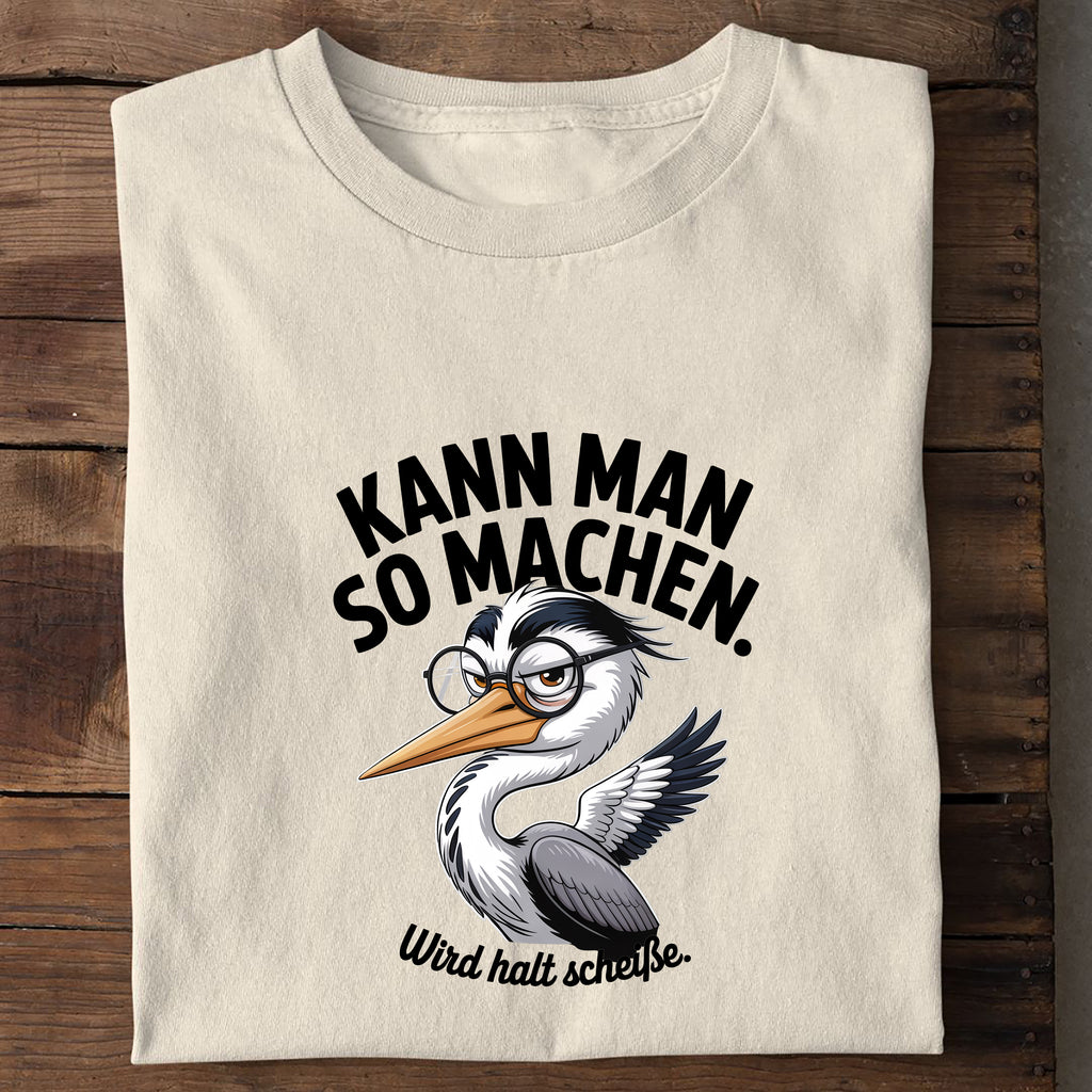 Bio T-Shirt Kann Man So Machen, Seitenansicht