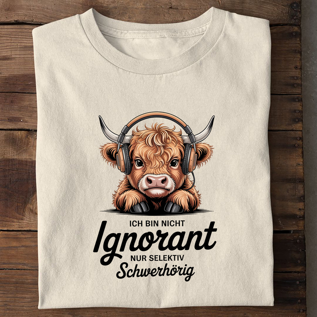 Bio T-Shirt Ignorant, Seitenansicht