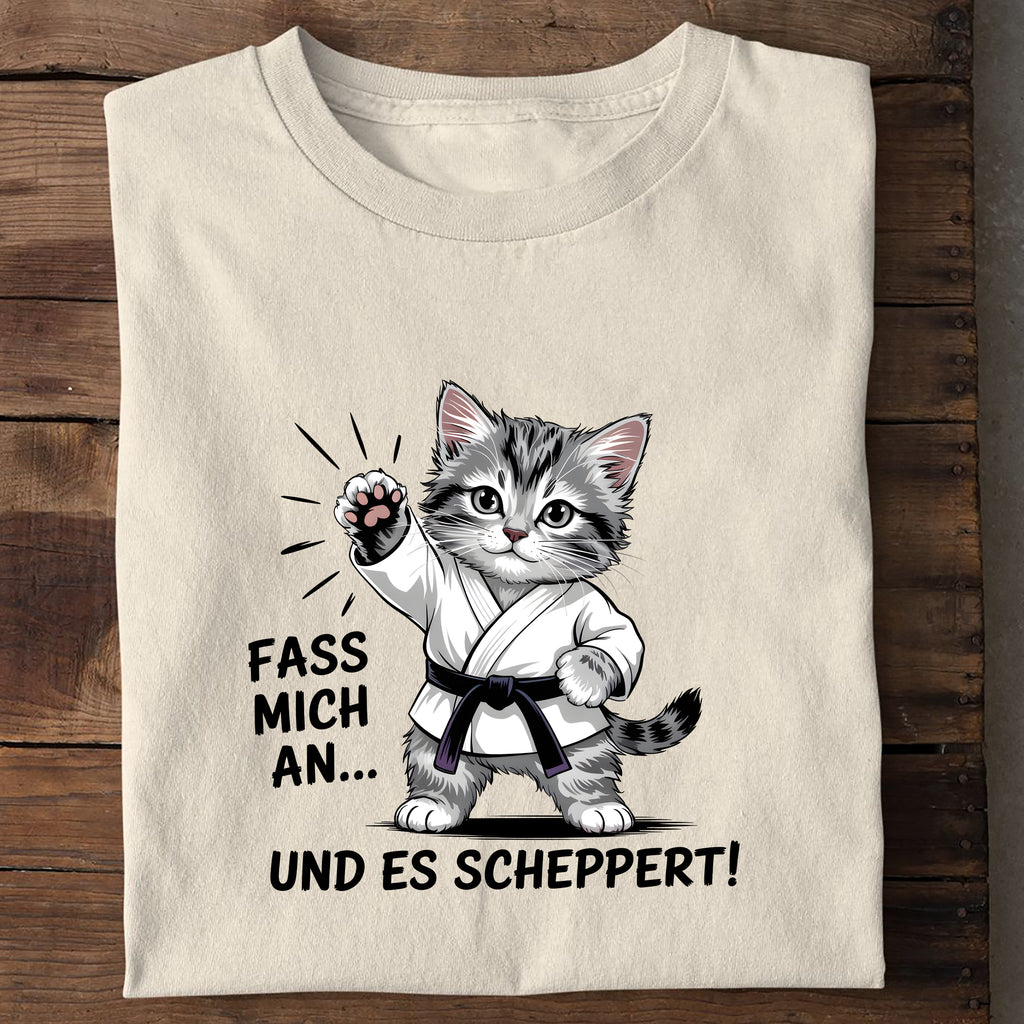 T-Shirt Es scheppert, Seitenansicht