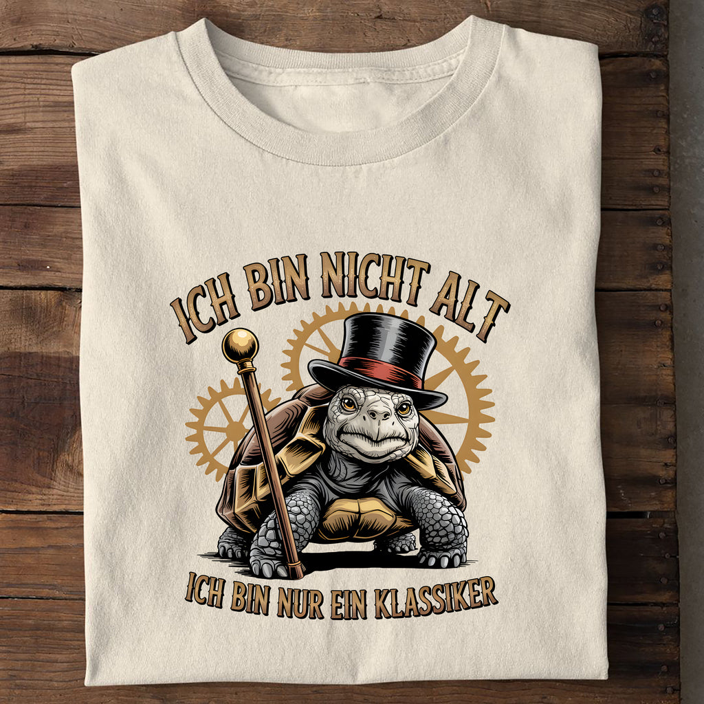 T-Shirt Ich bin ein Klassiker, Seitenansicht