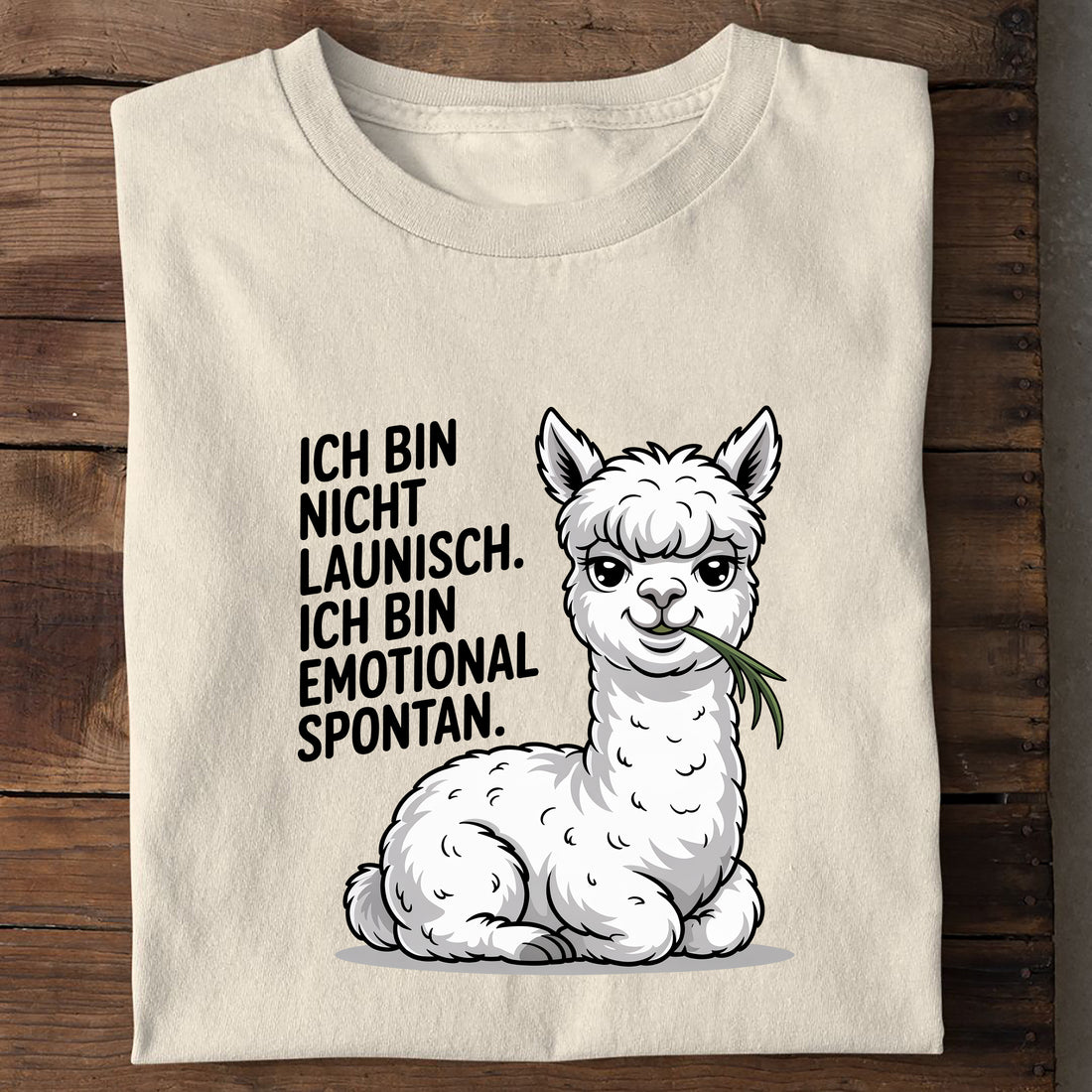 Bio T-Shirt Emotional Spontan, Seitenansicht