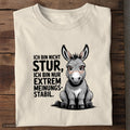 Bio T-Shirt Sturer Esel, Seitenansicht