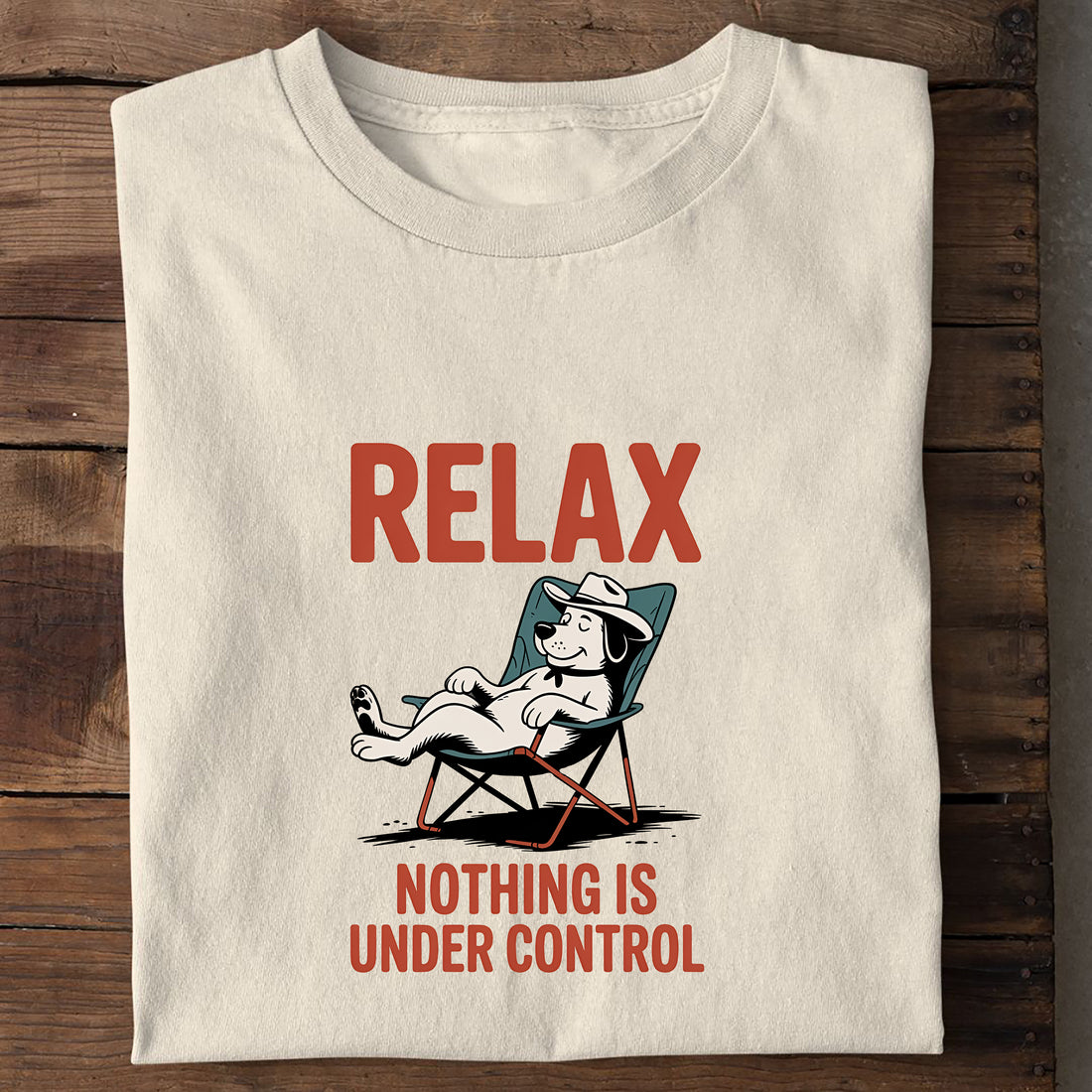 T-Shirt Relax, Seitenansicht