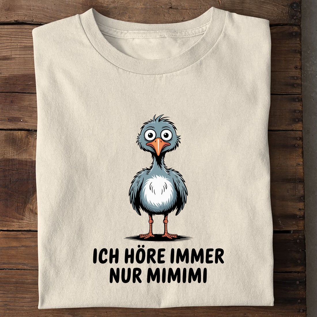 T-Shirt Ich Höre Immer, Seitenansicht