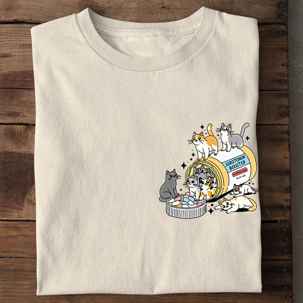 Serotonin Katzen T-Shirt