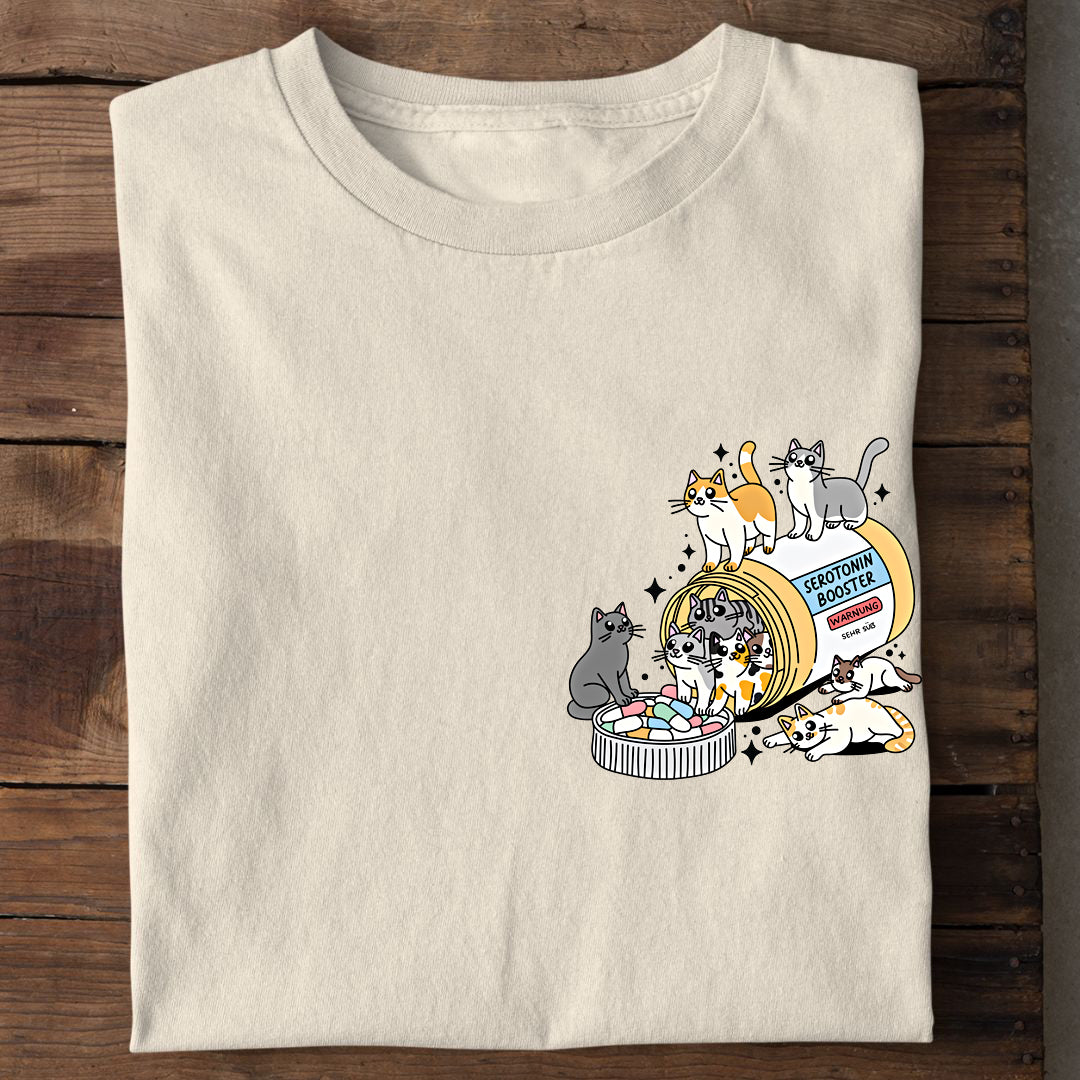 Serotonin Katzen T-Shirt