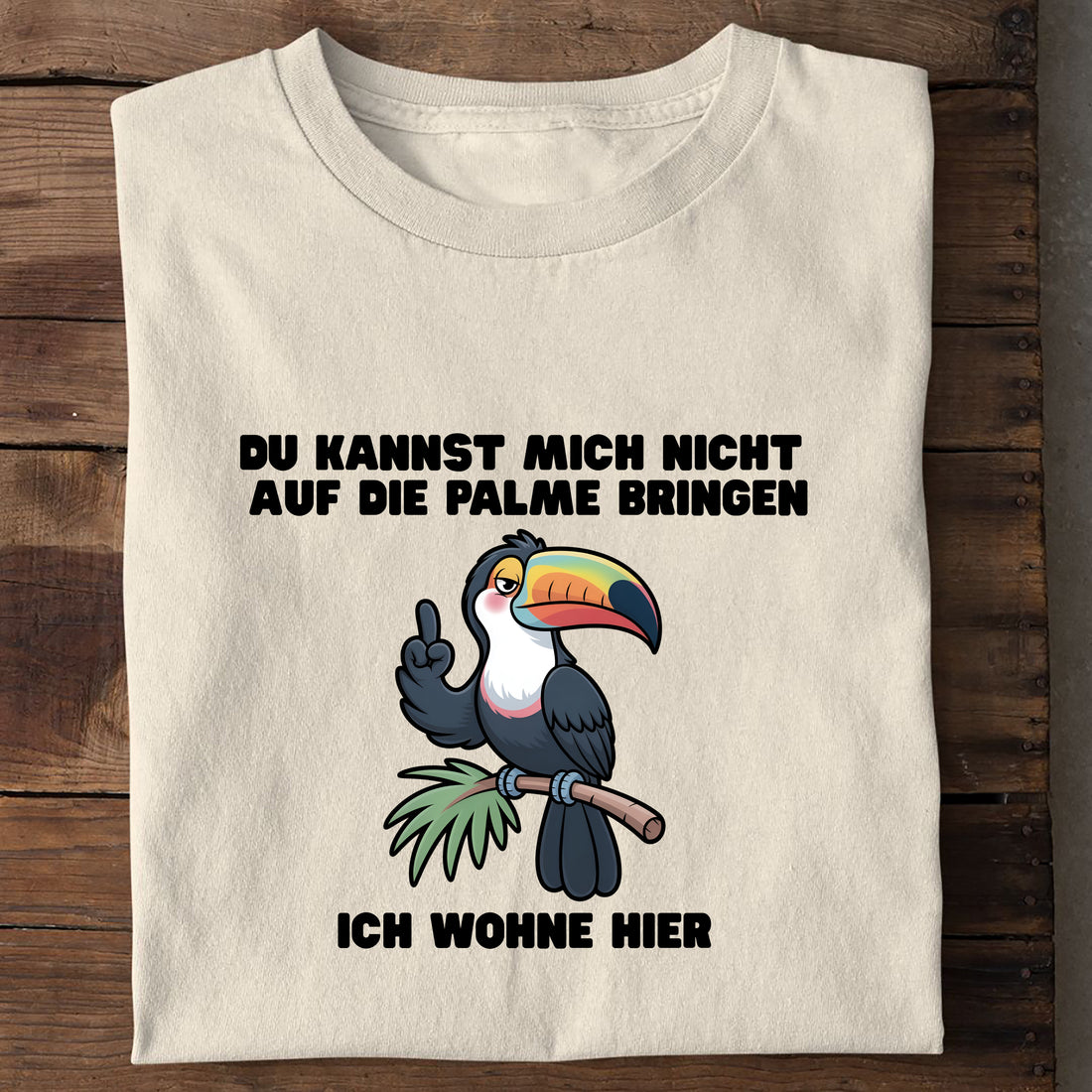 Bio T-Shirt Auf die Palme bringen, Seitenansicht