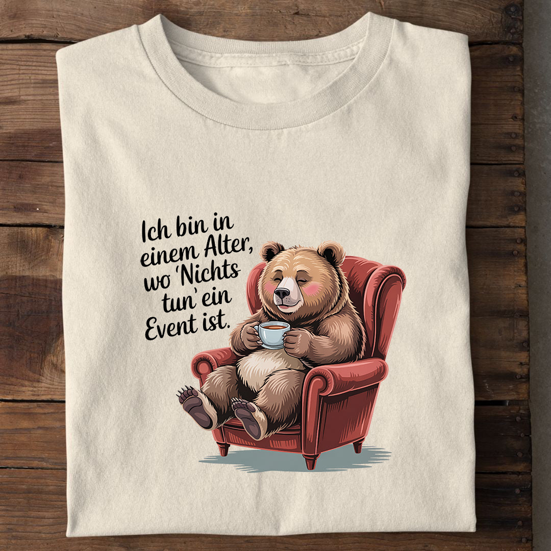Bio T-Shirt Nichts tun, Seitenansicht
