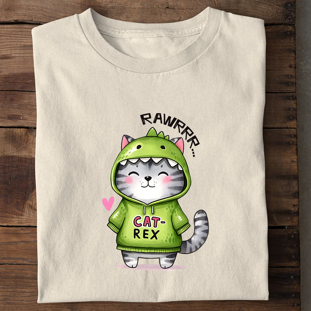 T-Shirt Cat Rex, Seitenansicht