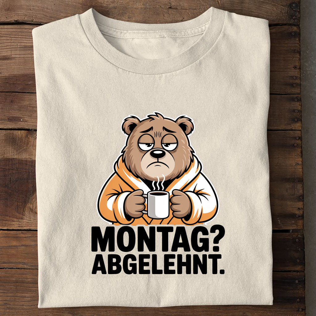 T-Shirt Montag Abgelehnt, Seitenansicht