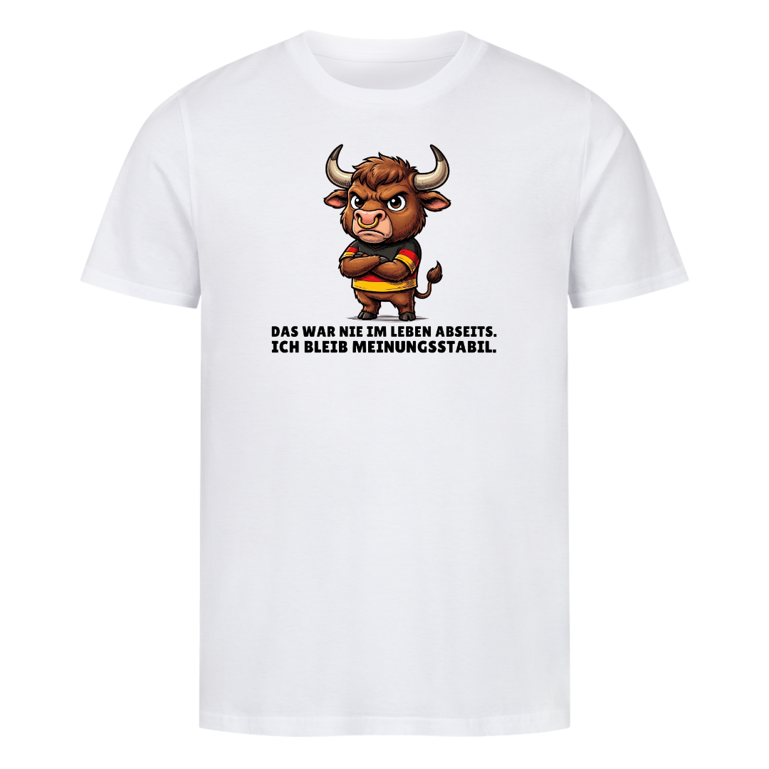 Kein Abseits - Meinungsstabil Bio T-Shirt