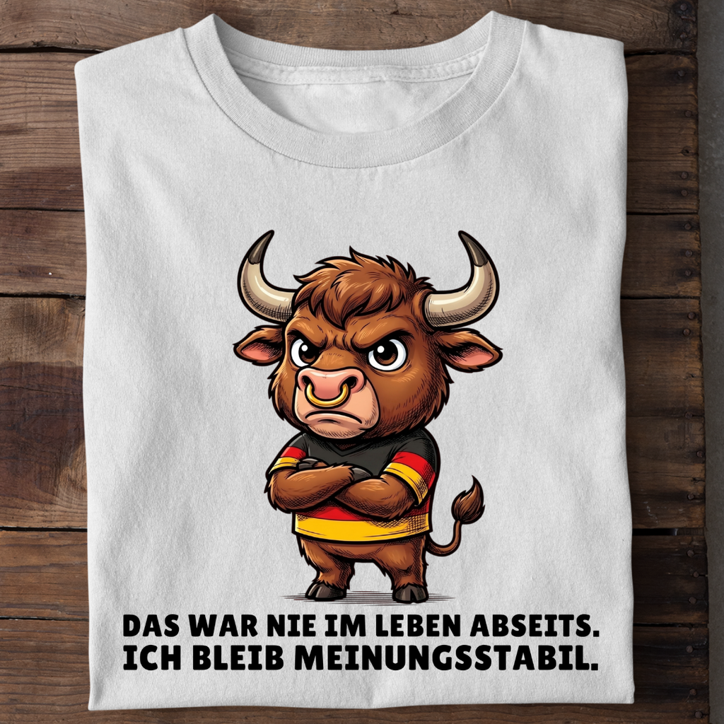 Kein Abseits - Meinungsstabil Bio T-Shirt