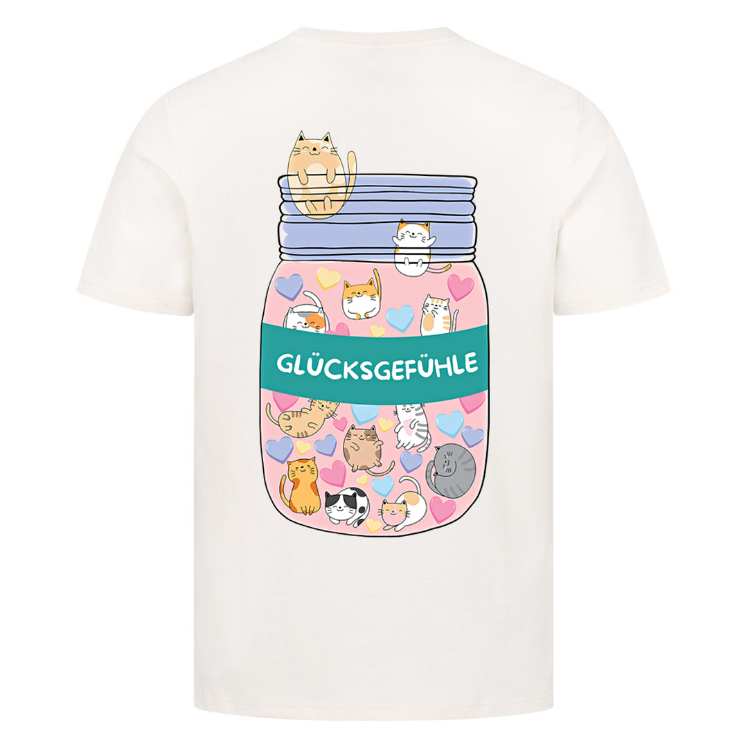 Glücksgefühle T-Shirt BackPrint