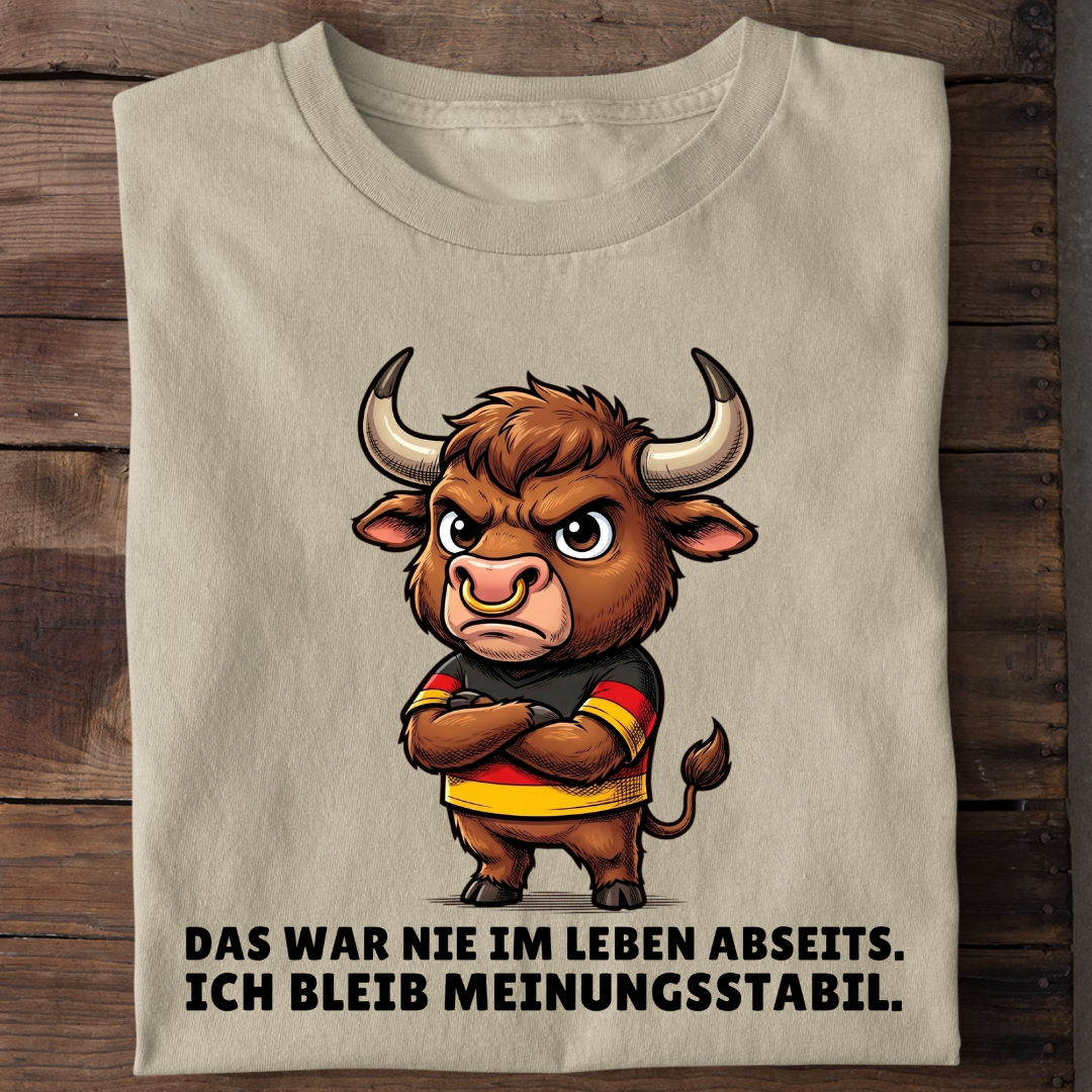 Kein Abseits - Meinungsstabil Bio T-Shirt
