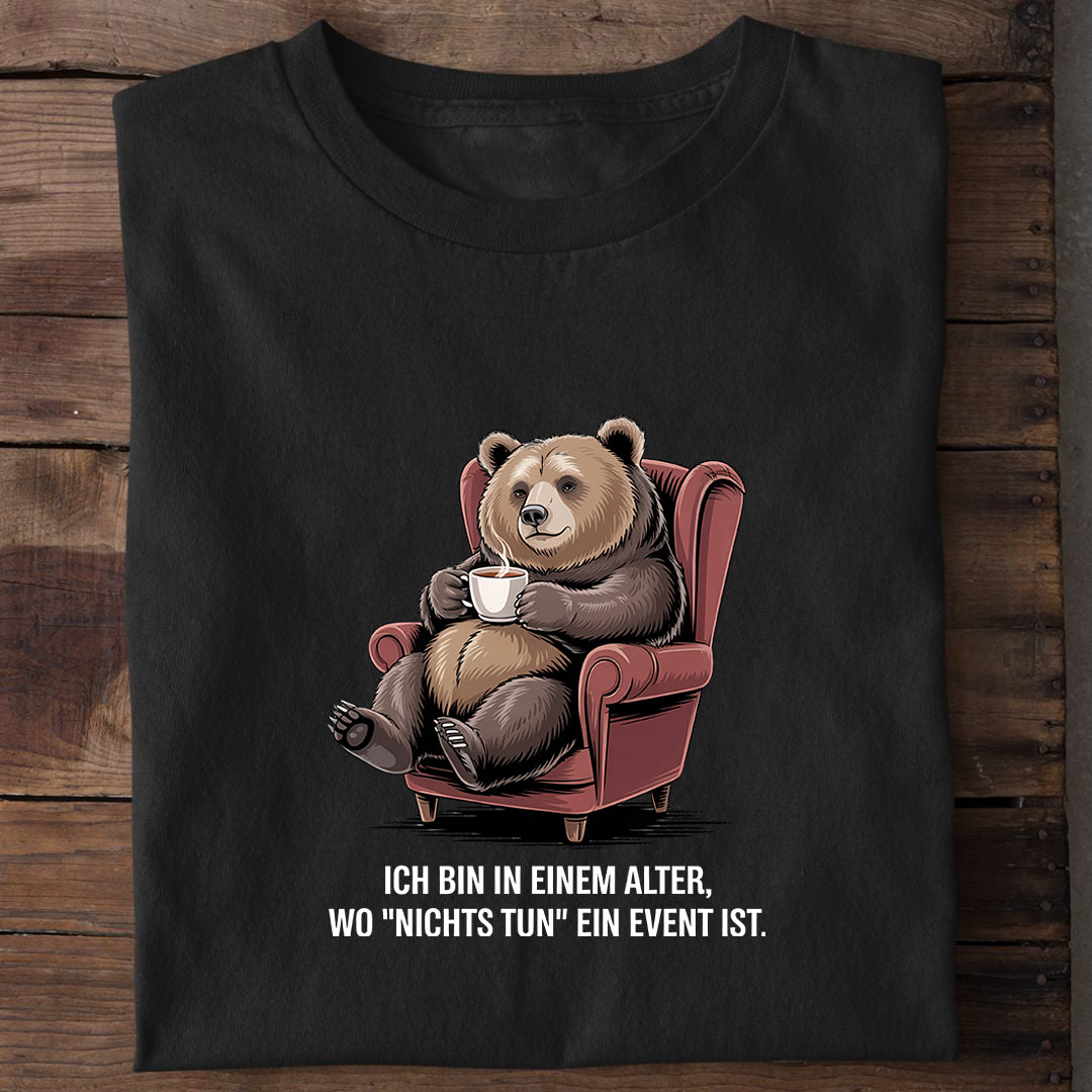 T-Shirt Ich Bin in Einem Alter, Motivansicht