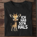 T-Shirt Ich hab so'n Hals, getragen