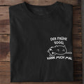 Der Frühe Vogel Katze T-Shirt