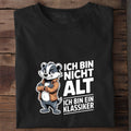 T-Shirt Ich bin ein Klassiker, getragen