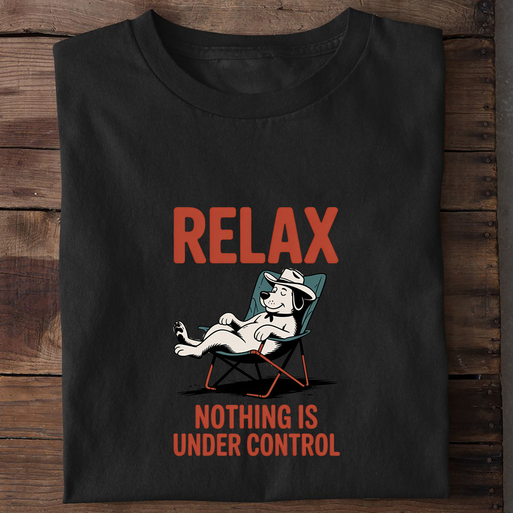 T-Shirt Relax, getragen