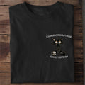 T-Shirt Frühaufsteher, Detailansicht