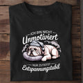 T-Shirt Entspannungsstabil, getragen