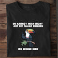 Bio T-Shirt Auf die Palme bringen, getragen