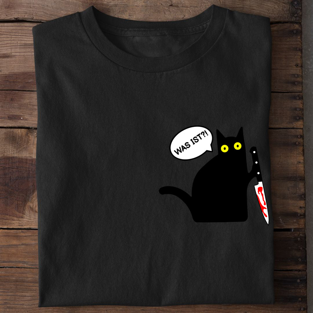 Mörder Katze T-Shirt