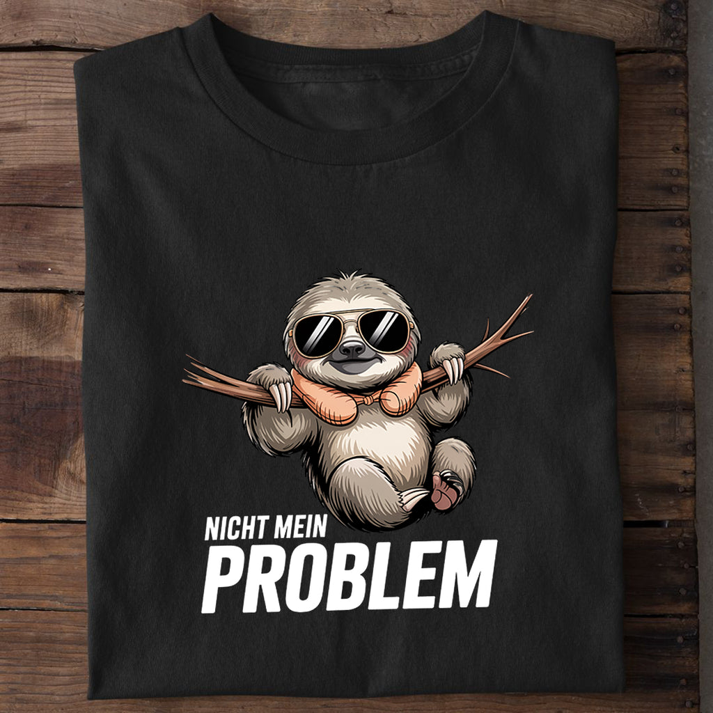 T-Shirt Nicht mein Problem, Detailansicht