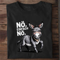 Bio T-Shirt Einfach nö, getragen