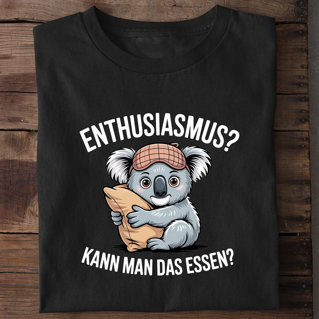 T-Shirt Kann man das Essen, getragen