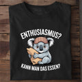 T-Shirt Kann man das Essen, getragen
