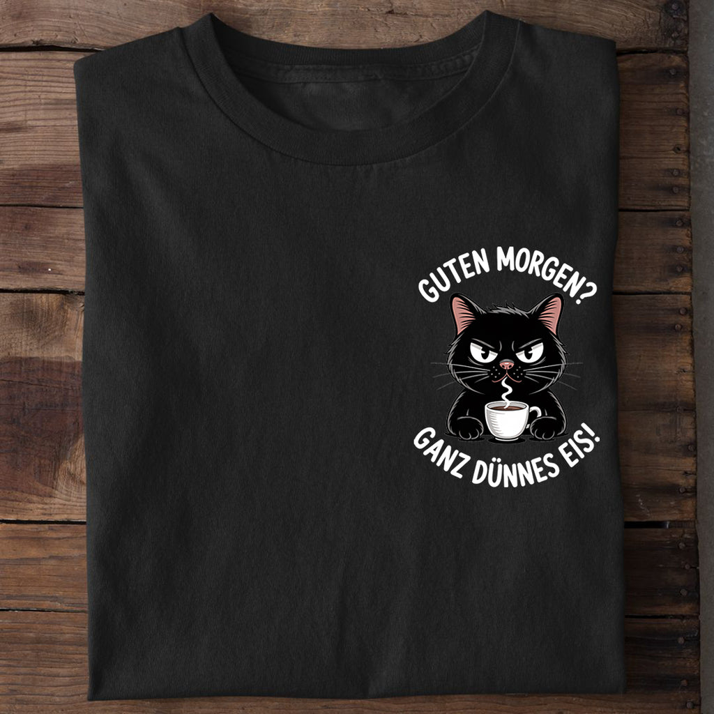 T-Shirt Guten Morgen, Detailansicht