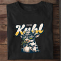 T-Shirt Ich bin kuhl, getragen