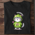 T-Shirt Cat Rex, Detailansicht