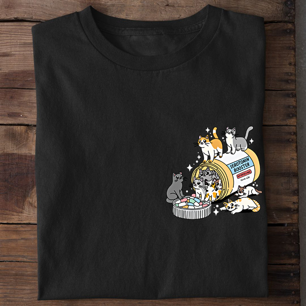 Serotonin Katzen T-Shirt
