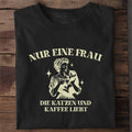 Kaffee und Katzen T-Shirt