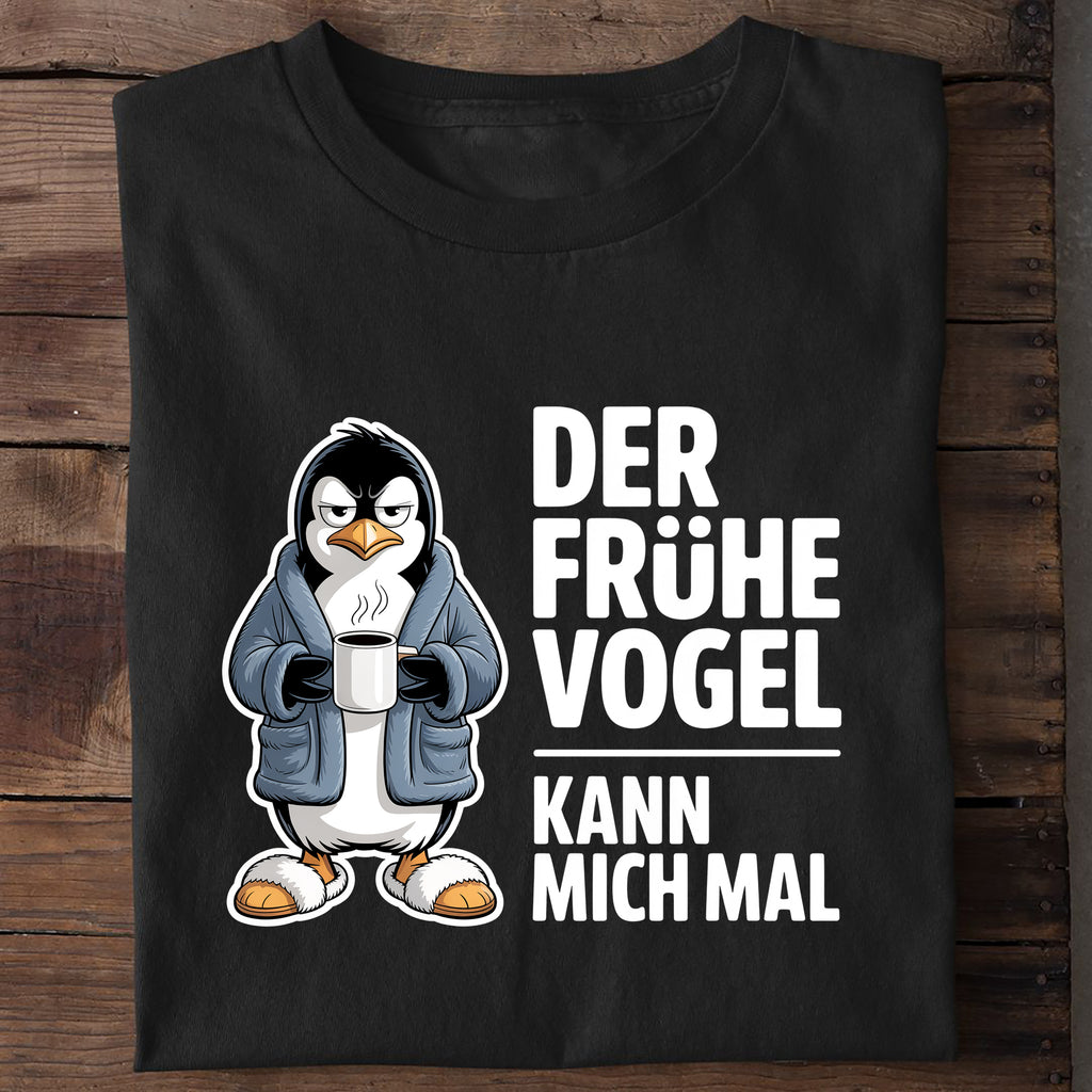 T-Shirt Frühe Pinguin, getragen