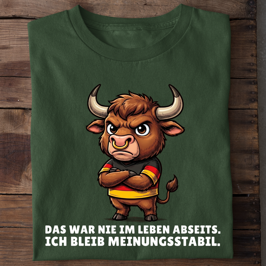 Kein Abseits - Meinungsstabil Bio T-Shirt